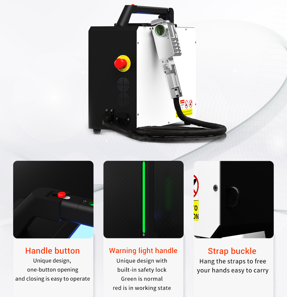 Portable Laser Rust Removal - Nowa przenośna mini laserowa maszyna do