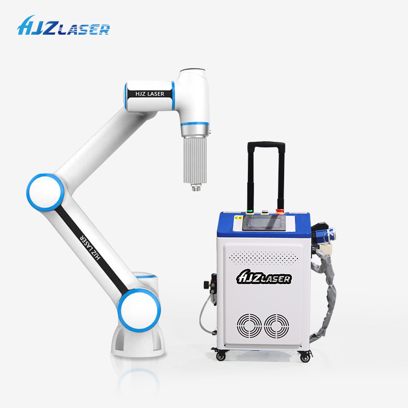 Industrial Laser Cleaning Machine Price - Automatyczny robot do czyszczenia laserowego 200W