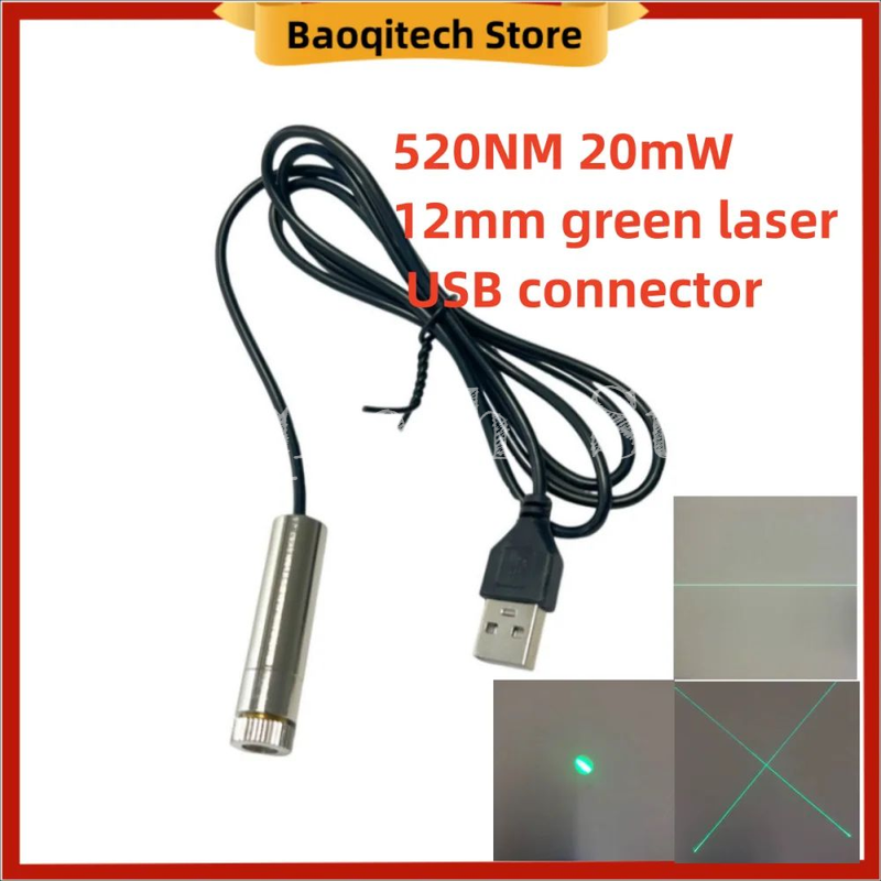 520NM 20mW zielone światło 12m – Fiber Laser Source 20W recenzja i cena