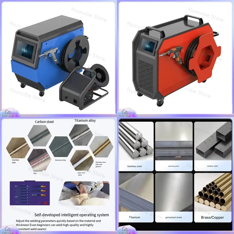 Wielofunkcyjna, chłodzona powi – Industrial Handheld Laser Welder recenzja i cena