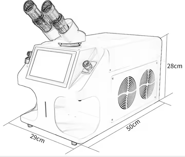 Miniaturowa spawarka laserowa  – Industrial Yag Laser recenzja i cena