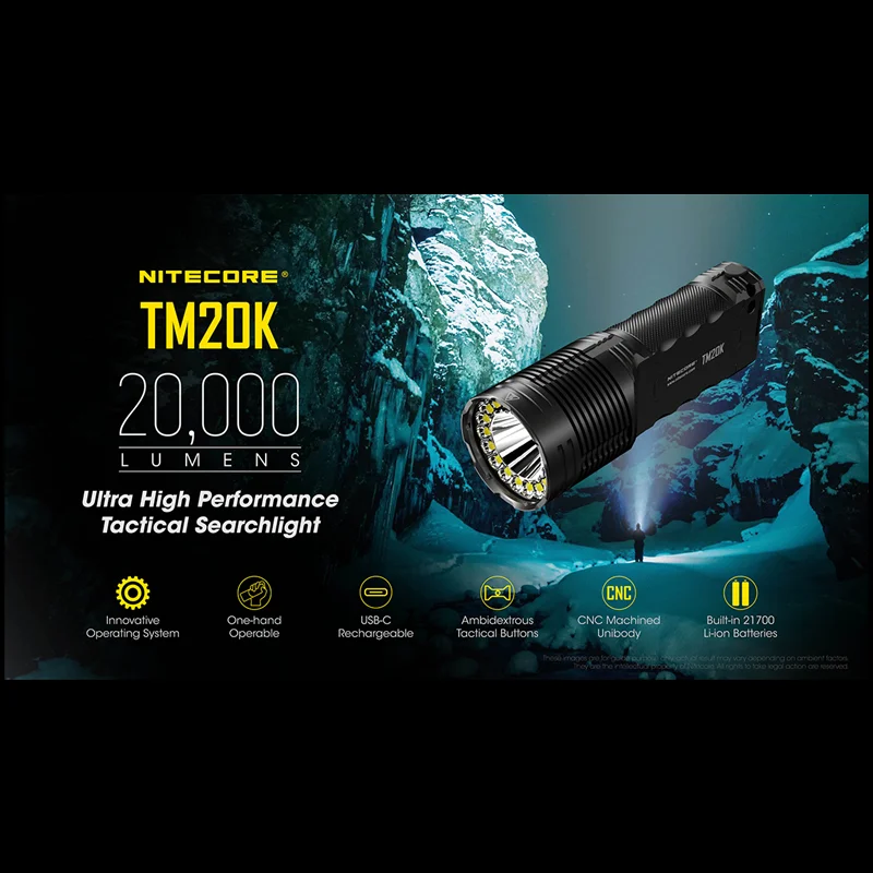 Latarka taktyczna NITECORE TM2 – Honeycomb Laser Bed recenzja i cena